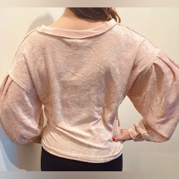 Free People Velour Top - Picture 3 of 5